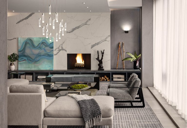marble fireplace living room